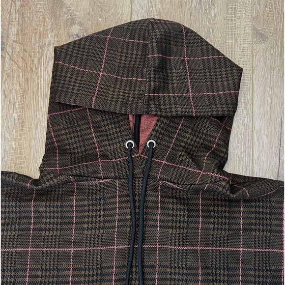 CALIFORNIA MOON RISE - Brown and red cropped hoodie - Picture 4 of 4